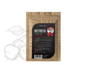 Protein&Co. CFM WHEY PROTEIN 80 - 30 g Příchuť 1: Strawberry milkshake