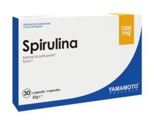 Spirulina (superpotravina: zdroj rostlinných bílkovin) - Yamamoto 30 kaps.