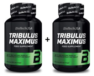 1 + 1 Zdarma: Tribulus Maximus - Biotech USA 90 kaps + 90 kaps