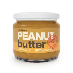 Peanut Butter - GymBeam 340 g Crunchy