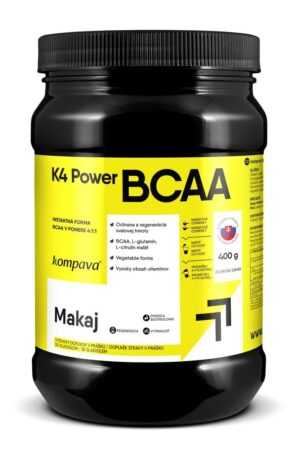 K4 Power BCAA 4: 1: 1 - Kompava 400 g Malina+Limetka