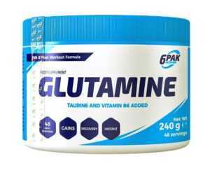 Glutamine - 6PAK Nutrition 240 g Natural
