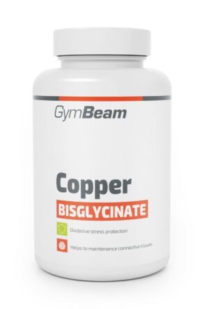 Copper Bisglycinate - GymBeam 120 kaps.