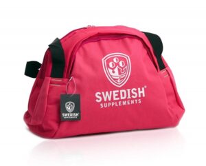 Ladies Gym Bag Pink - Swedish Supplements 1 ks Ružová